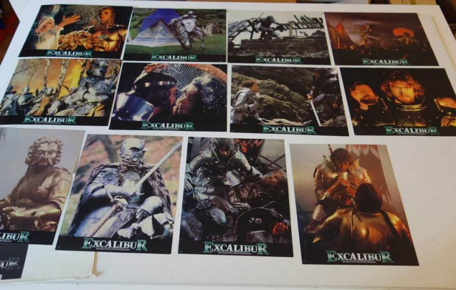 Excalibur original release german lobby still set